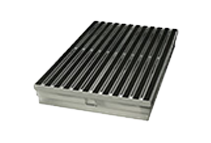 A top view of the DrainMat solution